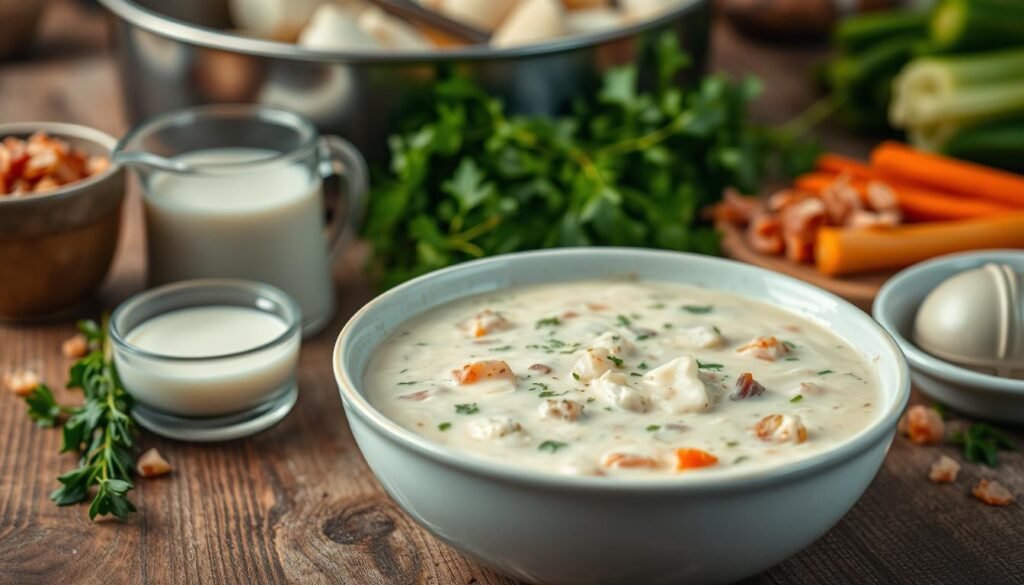 Keto clam chowder tips